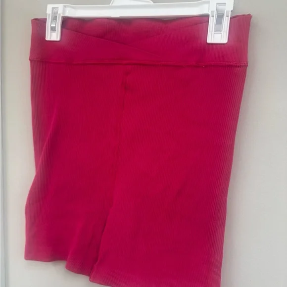 FP Movement by Free People Hot Pink High-Rise Bike Shorts - Picture 7 of 8